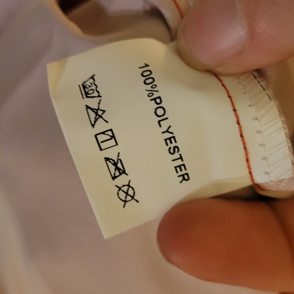 Men's Faux Vintage Bowling Button Up Shirt Dark Red - Picture 3 of 6